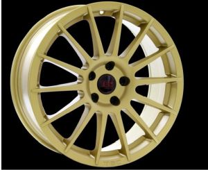 TEC AS2 gold Wheel 8,5x19 - 19 inch 5x112 bolt circle