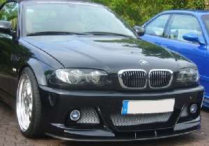 Frontspoilerschwert Carbon für  2 Kerscher Tuning passend für BMW E46