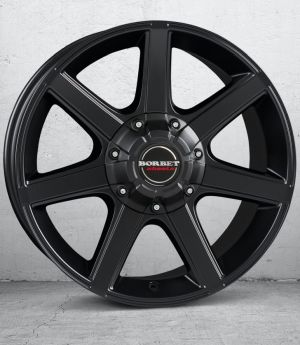 Borbet CWE black matt Wheel 7x16 inch 5x114,3 bolt circle