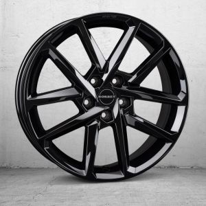 Borbet N black glossy Wheel 8x18 inch 5x112 bolt circle