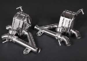 capristo FF rear muffler stainless steel racing sound  fits for Ferrari FF