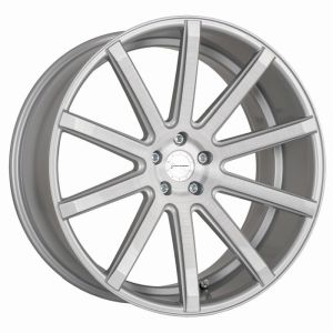 CORSPEED DEVILLE Silver-brushed-Surface 9x21 5x120 Lochkreis