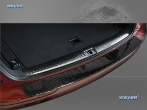 Weyer carbon rear bumper protection fits for AUDI Q5 + SQ58R