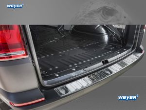 Weyer Edelstahl Ladekantenschutz passend für VW Transporter T6