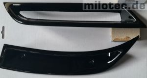Miotec Auspuff Dummys black gloss Set passend für Skoda Octavia Typ 5E