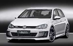 Caractere front lip spoiler incl. Air intakes  fits for VW Golf 7