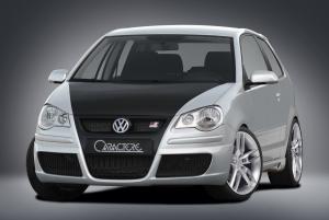 Caractere Frontspoiler für Facelift Fahrzeuge ohne Nebelscheinwerfer  passend für VW Polo 9N