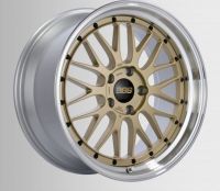 BBS LM gold/Felge diagedr. Wheel 7x17 - 17 inch 4x100 bolt circle