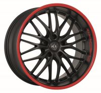 BARRACUDA VOLTEC T6 Mattblack Puresports / Color Trim rot Wheel 8x18 - 18 inch 5x112 bolt circle