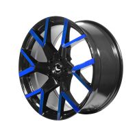 BARRACUDA TZUNAMEE EVO Black gloss Flashblue Wheel 8x18 - 18 inch 5x120 bolt circle