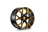 BARRACUDA TZUNAMEE EVO Black gloss Flashgold Wheel 8x18 - 18 inch 5x120 bolt circle
