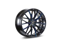BARRACUDA PROJECT 3.0 Black gloss Flashblue Wheel 8,5x18 - 18 inch 5x115 bolt circle