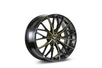 BARRACUDA PROJECT 3.0 Black gloss Flashgold Wheel 8,5x18 - 18 inch 5x120 bolt circle
