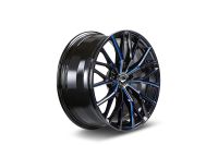 BARRACUDA PROJECT 3.0 Black gloss Flashblue Wheel 8,5x18 - 18 inch 5x115 bolt circle