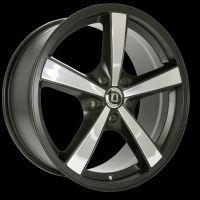 Diewe Trina Neroinox Wheel 18 inch 5x114,3 bolt circle