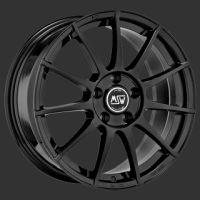 MSW 85 GLOSS BLACK Wheel 6x15 - 15 inch 4x100 bold circle