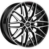 Oxigin 25 Oxcross black full polish Wheel 7,5x18 - 18 inch 5x114,3 bold circle