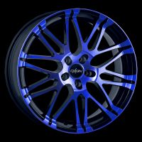 Oxigin 14 Oxrock blue polish Wheel 8,5x18 - 18 inch 5x114,3 bold circle