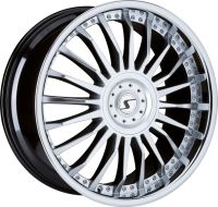 Schmidt CC-Line High Gloss silver Wheel 10x22 - 22 inch 5x130 bold circle