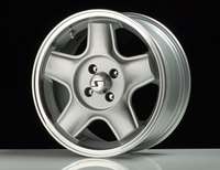 Schmidt Retro-ML High Gloss silver Wheel 8x15 - 15 inch 4x100 bold circle