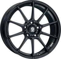 Sparco ASSETTO GARA MATT BLACK Wheel 7x16 - 16 inch 5x112 bolt circle