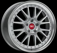 TEC GT EVO Hyper-Silber-Hornpoliert Felge 8x18 - 18 Zoll 5x112 Lochkreis