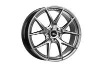 TEC GT6 EVO Hyper-Black Wheel 8x18 - 18 inch 5x108 bolt circle