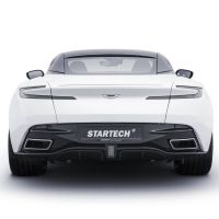 Startech Auspuffblenden silber, Träger Carbon passend für Aston Martin DB11