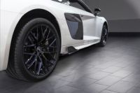 Seitenfinnen Echtcarbon matt lackiert passend für Audi R8 4S