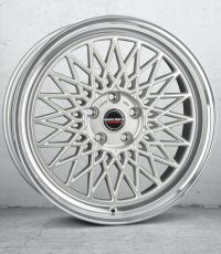 Borbet B silver rim polished Wheel 8,5x19 inch 5x112 bolt circle