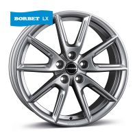Borbet LX18 grey glossy Wheel 8x18 inch 5x114,3 bolt circle