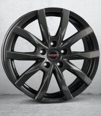 Borbet CW5 mistral anthracite glossy polished Wheel 6x16 inch 5x130 bolt circle