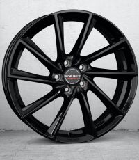 Borbet VTX black glossy Wheel 8x18 inch 5x112 bolt circle