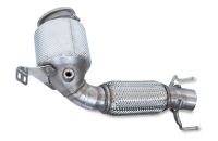 ECE Downpipe Ø 70mm front pipe fits for BMW 220i UKL-L / F2AT (F45)