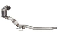 ECE Downpipe Ø 76mm front pipe fits for VW Passat 3C B7