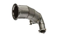 ECE Downpipe Ø 143/2x60mm front pipe fits for AUDI SQ5 B8