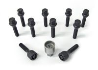 H&R Taper-head screw 60° M14x1,5 x 35 black