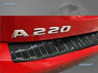 Weyer carbon rear bumper protection fits for MERCEDES A-KlasseW177