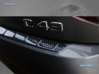 Weyer carbon rear bumper protection fits for MERCEDES C-KlasseC205, AMG,C43, C63