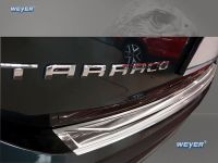 Weyer Edelstahl Ladekantenschutz passend für SEAT Taracco