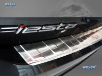 Weyer Edelstahl Ladekantenschutz passend für FORD Fiesta MK85D