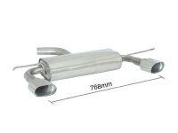 Ragazzon Stainless steel rear sil .. fits for Seat Leon Mk2 (1P)