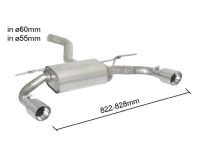 Ragazzon Stainless steel rear sil .. fits for BMW Serie4 F32-F33-F36