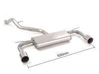 Ragazzon Stainless steel rear sil .. fits for Seat Leon Mk3 (5F)