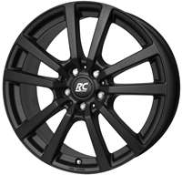 RC 25 black matt Wheel 8x18 - 18 inch 5x112 bolt circle