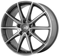 RC RC32 Himalaya Grey full polished (HGVP) Wheel 6,5x16 - 16 inch 5x114,3 bolt circle