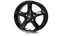 RC RC30 black glossy Wheel 7x17 - 17 inch 5x114,3 bolt circle