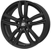RC 27 black matt Wheel 6,5x16 - 16 inch 5x112 bolt circle