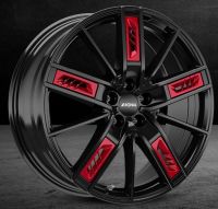 RONAL R67 Red Right                                                          JETBLACK                       8.0x18 / 5x114,3