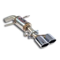 Supersprint Rear exhaust Right -Racing- 100x75 fits for BMW E92 Coupè 335is Bi-turbo (326 Hp Motore N54) 10 - 13